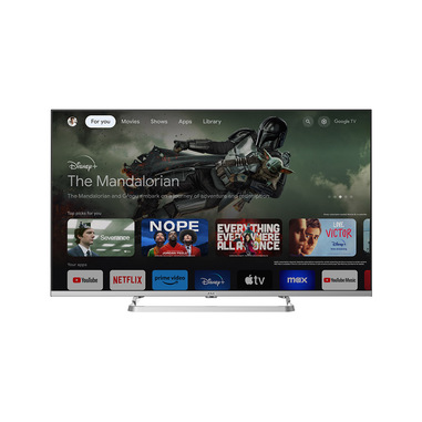 SABA SA43Q80GTV TV 109,2 cm (43") 4K Ultra HD Smart TV Wi-Fi Grigio 250 cd/m²