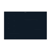 Haier HAMTB86IRCS Nero Da incasso 80 cm Piano cottura a induzione 4 Fornello(i)