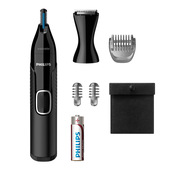 Philips Serie 5000 Rifinitore Taglia Peli Naso e Orecchie NT5650/16