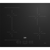 Beko HII64200SFMT: Piano a Induzione, 4 Zone con 1 Sezione IndyFlex, 60 cm