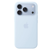 Apple Custodia MagSafe in silicone per iPhone 18 Pro - Celeste vivace