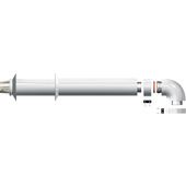 Ariston Kit Scarico Fumo Orizzontale Coassiale 60/100 L1000