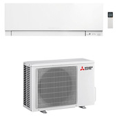 Mitsubishi Electric MUZ-EF25VG+MSZ-EF25VGKW Climatizzatore split system Bianco