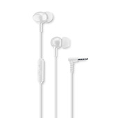 Cellularline VOICE IN-EAR Auricolari in-ear con microfono, tasto di risposta e connettore Jack 3.5mm