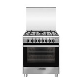 Glem Gas SA765VI cucina A Acciaio inox Forno.GASVent