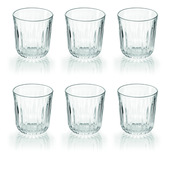 Fratelli Guzzini Set 6 Bicchieri In Vetro ''Everyday''