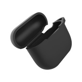 Eva Fruit Custodia AirPods 3 in silicone morbido con base piatta - nero