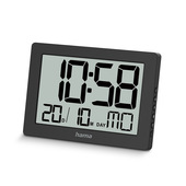 Hama 00222230 orologio da parete e da tavolo Orologio digitale Rettangolo Nero