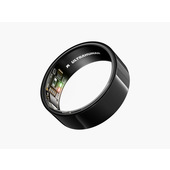 Ultrahuman Ring AIR – taglia 9- Monitor del sonno e dell'attività fisica, anello intelligente per uomo e donna, nessuna spesa per l'app per le funzioni standard, durata della batteria fino a 6 giorni, Aster Black