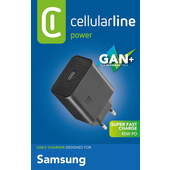 Cellularline Super Fast Charger PD 45W Caricabatterie da rete USB-C 45W