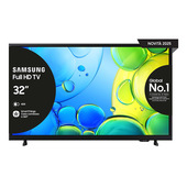 Samsung Full HD 32" UE32F6000FUXZT, Hyper Real Processor, HDR & Pur Color, Smart Experience, OTS Lite & Adaptive Sound, Slim Look Design, Smart TV, 2025