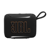 JBL Go 5 Speaker Bluetooth ultra‑portatile con potente Pro Sound e bassi incisivi, pairing AirTouch, design impermeabile, 10 ore di autonomia, Nero