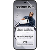 realme 16 5G 16,7 cm (6.57") Doppia SIM Android 16.0 USB tipo-C 8 GB 256 GB 6550 mAh Nero
