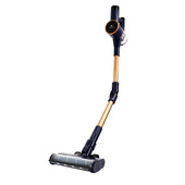 Electroline PSRE2116F scopa elettrica Aspirapolvere a bastone 2 in 1 Batteria Secco HEPA Senza sacchetto Blu, Bronzo 2,5 Ah