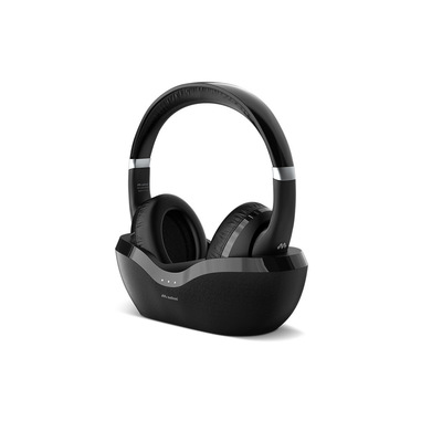 Meliconi 497338 cuffia e auricolare Con cavo e senza cavo A Padiglione TV Bluetooth Base di ricarica Nero