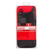 Indeca CW035 custodia per console portatile Custodia a tasca Nintendo Tessile Nero, Rosso