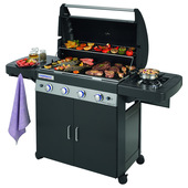 Campingaz 4 Series Classic ‭ LS Dark Barbecue Carrello Gas Nero 15100 W