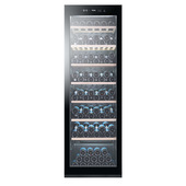 Haier Wine Bank 60 Serie 3 WS171GA Cantinetta vino con compressore Libera installazione Nero 166 bottiglia/bottiglie