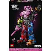 LEGO Fortnite 77078 Leader Squadra Mecha, Kit da Esposizione con Minifigure, Regalo da Collezione per Adulti Fan di Videogame