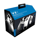 Gioteck VX4 Bianco Bluetooth Gamepad Analogico/Digitale PC, PlayStation 4, PlayStation 5