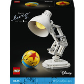 LEGO Ideas 21357 Disney Pixar Luxo Jr. Set per Adulti, Gadget Cinematografico, Decorazione per la Casa, Regalo da Collezione