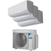 Daikin 3AMX52A + ATXF25G Climatizzatore Trialsplit Bianco 9000 + 9000 + 9000 btu