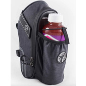 Momodesign Borsa sotto sella bicicletta borraccia + luce 1,8 L Nero