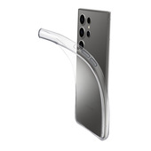 Cellularline Fine - Galaxy S25 Ultra Cover in gomma morbida ultra sottile e trasparente