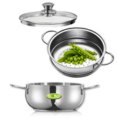 Inoxriv S.p.A. 63912013 pentola per cottura a vapore Acciaio inox