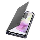 Cellularline Book - Galaxy A36/A56 Custodia a libro con tasca portatessera e chiusura magnetica