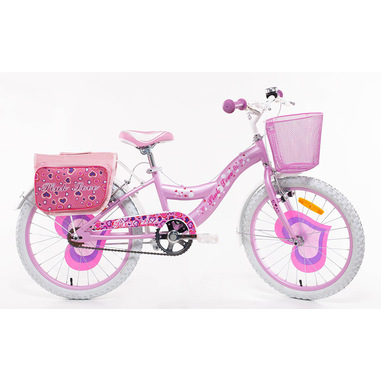 F.lli Schiano Pink Love Bicicletta da città Acciaio Rosa, Bianco