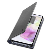 Cellularline Book - Galaxy A36/A56 Custodia a libro con tasca portatessera e chiusura magnetica