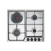 De’Longhi FFI 36 ER piano cottura Acciaio inossidabile Da incasso 60 cm Combi 4 Fornello(i)