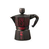 Bialetti Stranger Things Moka Nero, Rosso