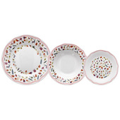 Andrea Fontebasso AJ070182401 piatto da portata Porcellana Multicolore Rotondo Set da portata