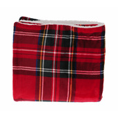 STAR 87646 127 x 152 cm Flanella, Sherpa Rosso