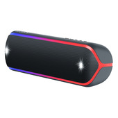 Sony SRS-XB32, speaker compatto, portatile, resistente all'acqua con EXTRA BASS e luci, nero