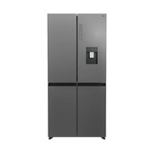 Hoover H-FRIDGE 700 MAXI HHCR3818EWPL frigorifero side-by-side Libera installazione 463 L E Argento