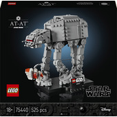 LEGO Star Wars 75440 AT-AT Kit di Modellismo per Adulti, Modellino da Esposizione, Supporto e Targhetta, Regalo da Collezione