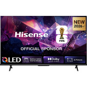 Hisense Smart TV QLED 144Hz 43" 4K 43Q7S PRO, Audio Dolby Atmos, VIDAA OS con 1000+ APP, Dolby Vision IQ, HDR 10+, Native 144Hz Game Mode, AirPlay2, Alexa Built-in, lativù 4K