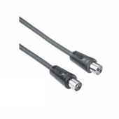 Hama BNC M-F 1.5m cavo di segnale 1,5 m Nero