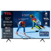 TCL C6K Serie Smart TV QD-MiniLED 4K 50" 50C6K, 144Hz, Dolby Vision IQ & Atmos, Google TV