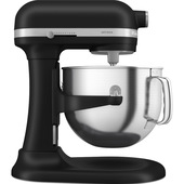 KitchenAid 5KSM70SHXEBM Sbattitore con base 375 W Nero, Grigio, Acciaio inox