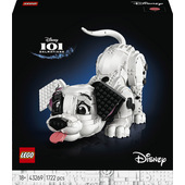 LEGO Disney | 43269 Cucciolo de La Carica dei Cento e Uno, Kit di Modellismo Personalizzabile per Adulti, Idea Regalo per Fan