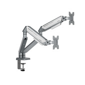 Anda Seat Stealth II Duo 81,3 cm (32") Scrivania Argento, Bianco