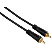 Hama Cavo RCA M/RCA M, 3 metri, connettori dorati, 3 stelle