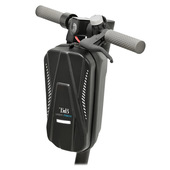 T'nB Shell case for scooter Frontale Borsa da bicicletta 5 L EVA (Acetato del vinile dell'etilene), Poliestere, Poliuretano Nero