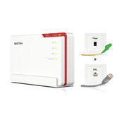 FRITZ!Box 5690 Pro International router wireless 2.5 Gigabit Ethernet Tri-band (2,4 GHz/5 GHz/6 GHz) Bianco