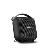 De’Longhi HFS30C24.DG Interno Nero 2400 W Riscaldatore ambiente elettrico con ventilatore