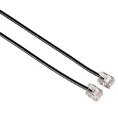 Hama Cavo telefonico spina 6p 4c / spina 6p 4c, 3 metri, nero